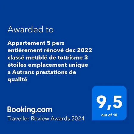 Apartment Autrans: Newly Renovated 3-star Tourist